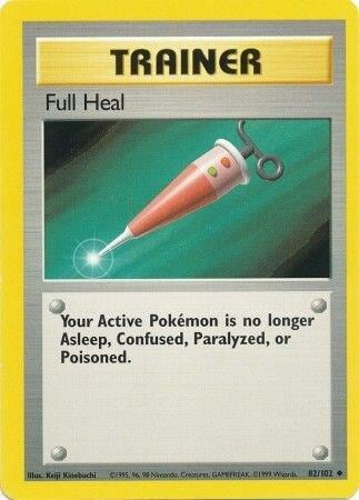 Full Heal, Base Set 082/102