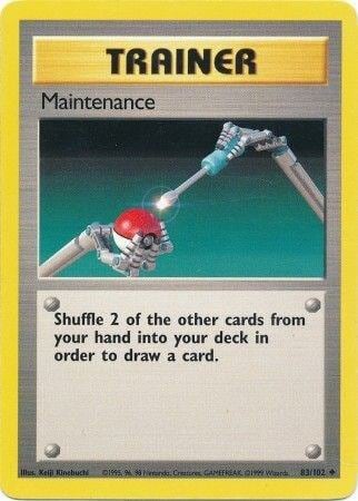 Maintenance, Base Set 083/102