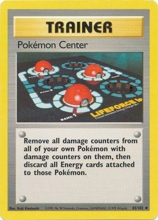 Pokemon Center, Base Set 085/102