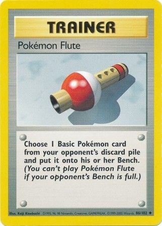Pokemon Flute, Base Set 086/102