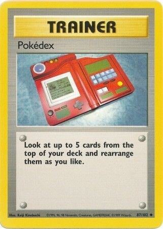 Pokedex, Base Set 087/102