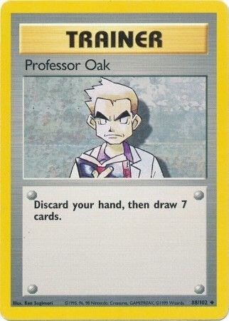 Professor Oak, Base Set 088/102