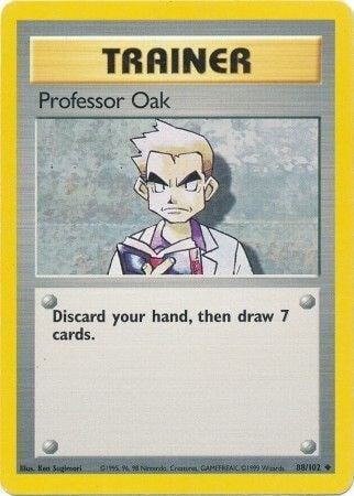 Professor Oak, Base Set 088/102