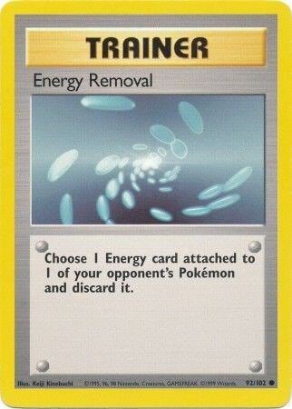 Energy Removal, Base Set 092/102