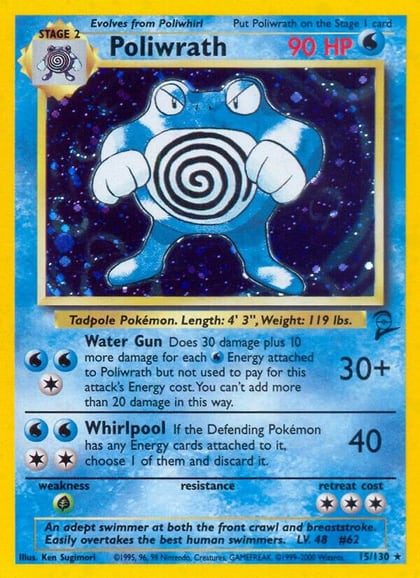 Poliwrath, Base Set 2 015/130