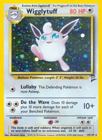 Wigglytuff, Base Set 2 019/130