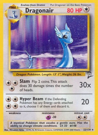 Dragonair, Base Set 2 022/130