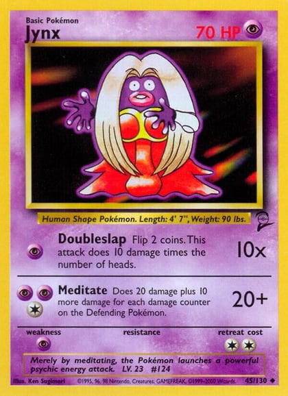 Jynx, Base Set 2 045/130