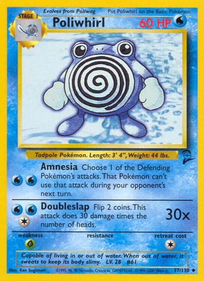 Poliwhirl, Base Set 2 057/130