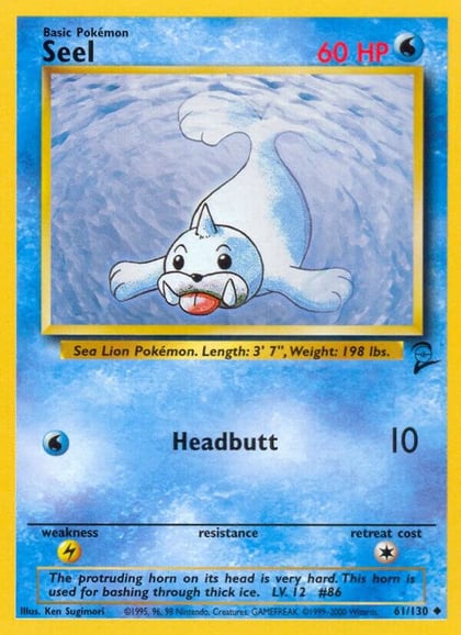 Seel, Base Set 2 061/130