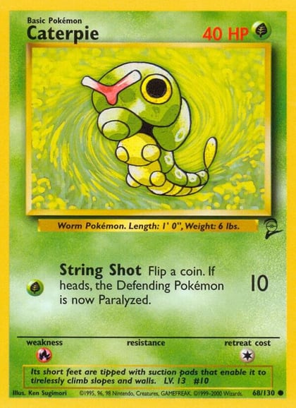 Caterpie, Base Set 2 068/130