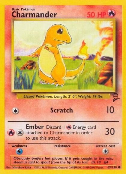 Charmander, Base Set 2 069/130
