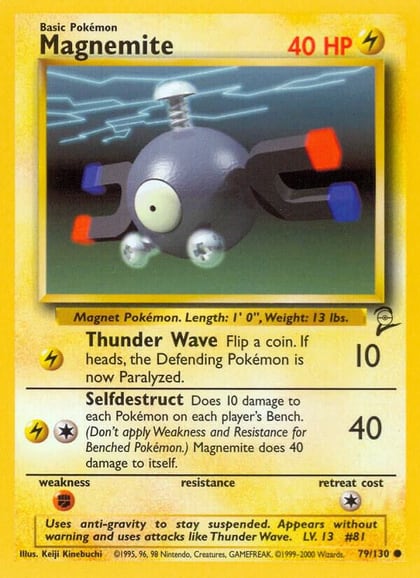 Magnemite, Base Set 2 079/130
