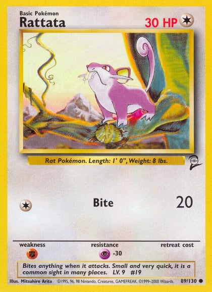Rattata, Base Set 2 089/130