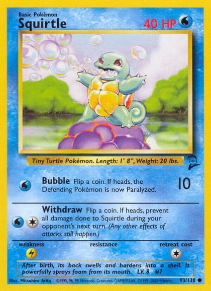 Squirtle, Base Set 2 093/130