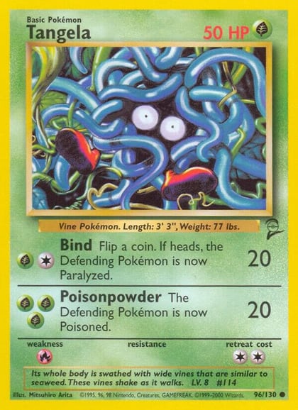 Tangela, Base Set 2 096/130