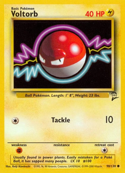 Voltorb, Base Set 2 098/130