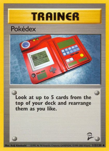 Pokedex, Base Set 2 115/130