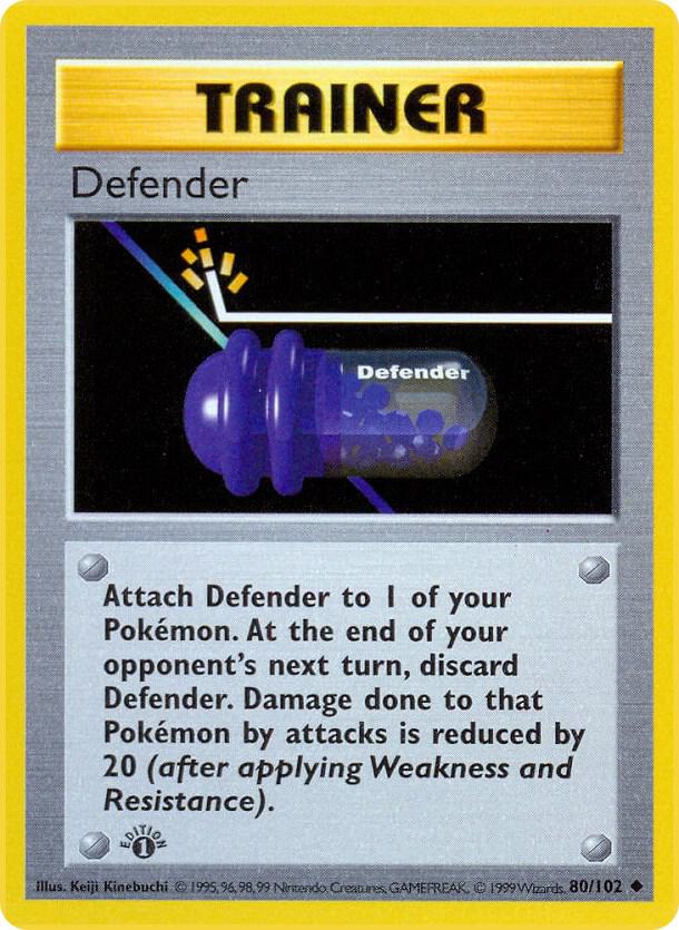 Defender, Base Set (Shadowless) 080/102