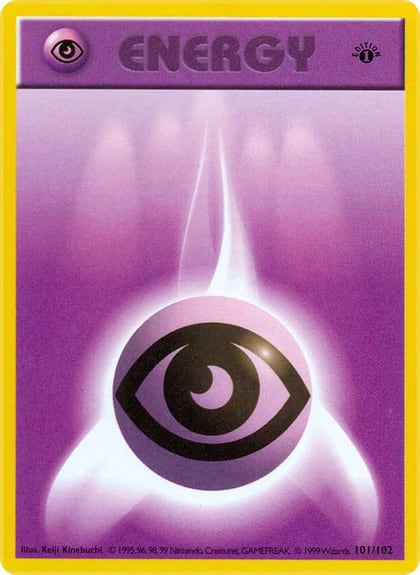Psychic Energy, Base Set (Shadowless) 101/102