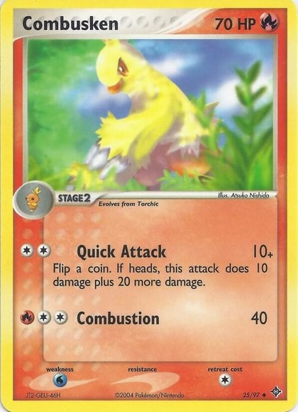 Combusken, EX Battle Stadium 25