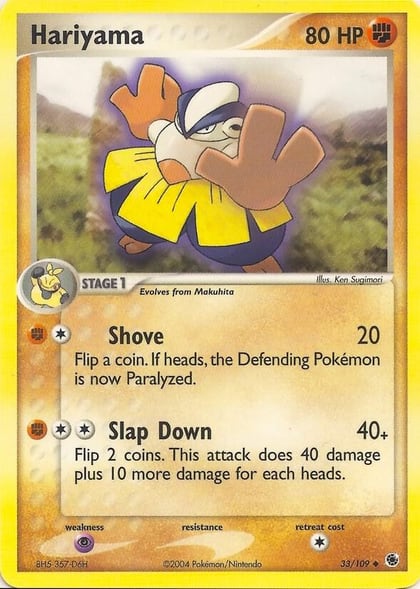 Hariyama, EX Battle Stadium 33