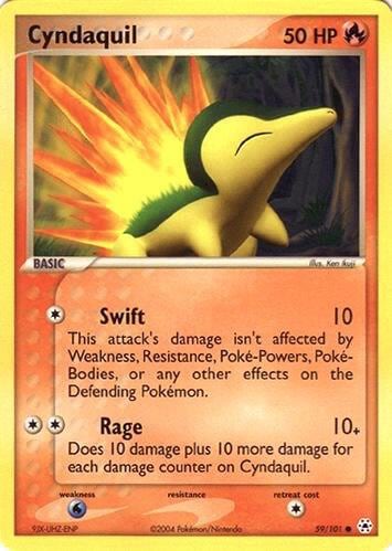 Cyndaquil, EX Battle Stadium 59