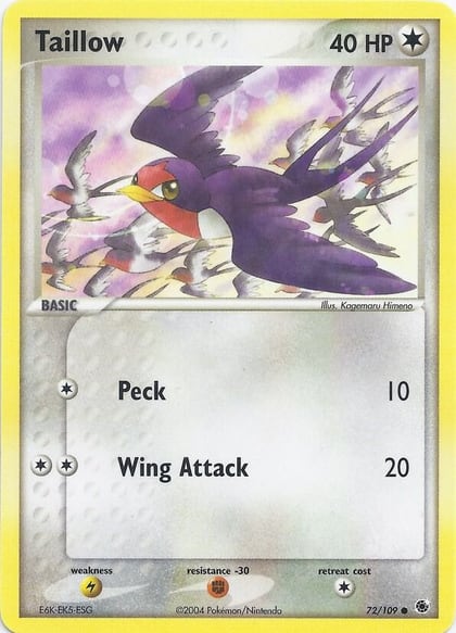 Taillow, EX Battle Stadium 72