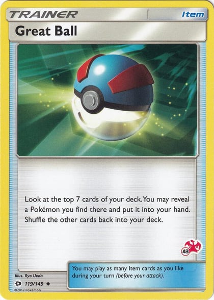 Great Ball - 119/149 (#43 Charizard Stamped), Battle Academy 119/149