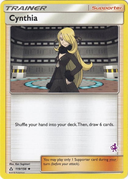 Cynthia - 119/156 (Mewtwo Stamped), Battle Academy 119/156