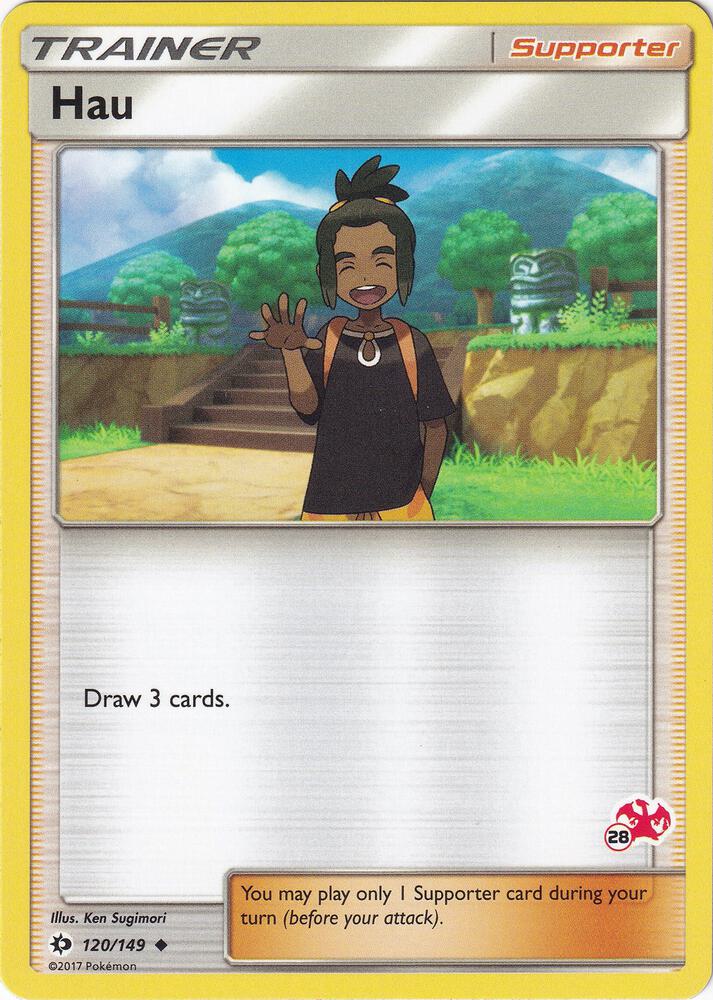 Hau - 120/149 (#28 Charizard Stamped), Battle Academy 120/149