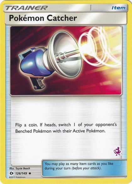 Pokemon Catcher - 126/149 (Mewtwo Stamped), Battle Academy 126/149