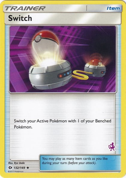 Switch - 132/149 (Mewtwo Stamped), Battle Academy 132/149