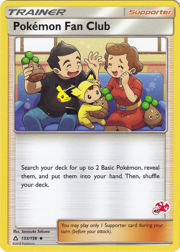 Pokemon Fan Club - 133/156 (#45 Charizard Stamped), Battle Academy 133/156