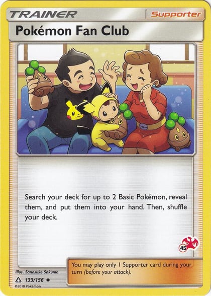 Pokemon Fan Club - 133/156 (#45 Charizard Stamped), Battle Academy 133/156