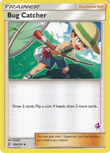 Bug Catcher - 189/236 (Mewtwo Stamped), Battle Academy 189/236