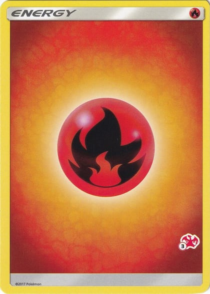Fire Energy (#3 Charizard Stamped), Battle Academy P219031