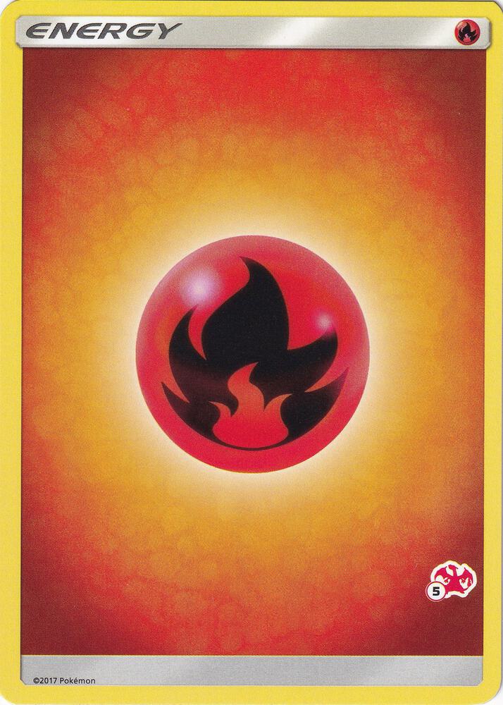 Fire Energy (#5 Charizard Stamped), Battle Academy P219032