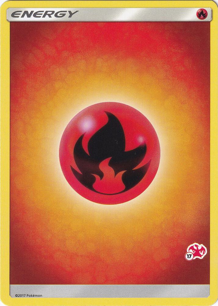 Fire Energy (#17 Charizard Stamped), Battle Academy P219039