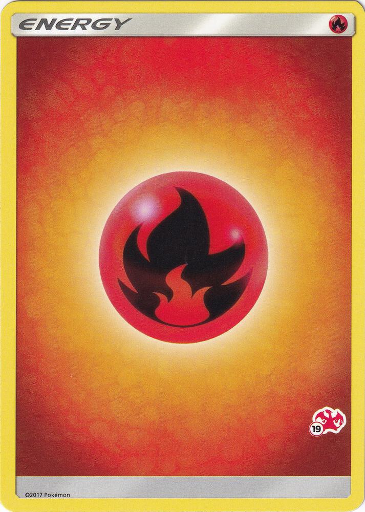 Fire Energy (#19 Charizard Stamped), Battle Academy P219040