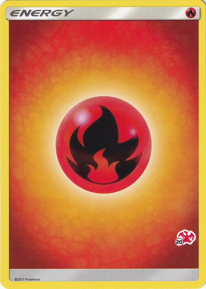 Fire Energy (#20 Charizard Stamped), Battle Academy P219041