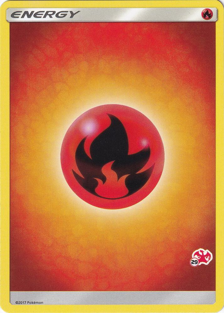 Fire Energy (#29 Charizard Stamped), Battle Academy P219044