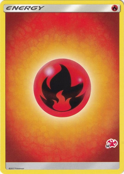 Fire Energy (#32 Charizard Stamped), Battle Academy P219045