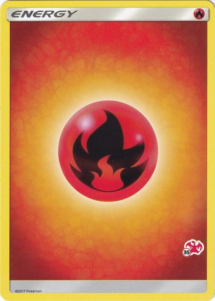Fire Energy (#35 Charizard Stamped), Battle Academy P219046