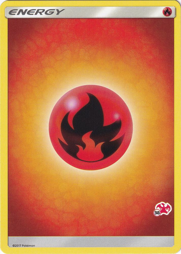 Fire Energy (#38 Charizard Stamped), Battle Academy P219047