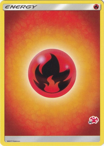 Fire Energy (#38 Charizard Stamped), Battle Academy P219047