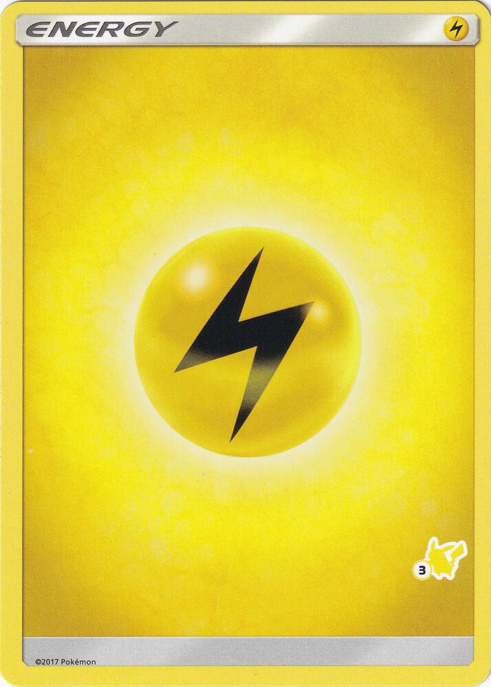 Lightning Energy (#3 Pikachu Stamped), Battle Academy P219134