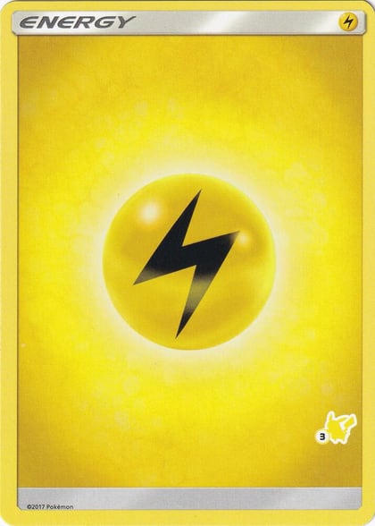 Lightning Energy (#3 Pikachu Stamped), Battle Academy P219134