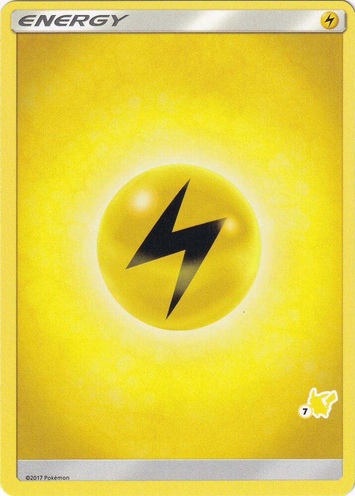 Lightning Energy (#7 Pikachu Stamped), Battle Academy P219136