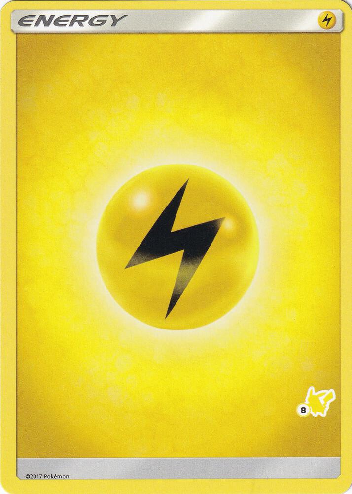 Lightning Energy (#8 Pikachu Stamped), Battle Academy P219137